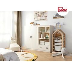 Combo 2 tủ quần áo đa năng thiết kế hiện đại cho bé, AMIZ NỘI THẤT & TRANG TRÍ -TQA 515