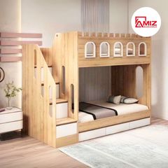 Giường tầng trẻ em thông minh AMIZ NỘI THẤT & TRANG TRÍ, CastleLoft Bunk