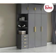 Tủ đựng quần áo AMIZ NỘI THẤT & TRANG TRÍ phong cách tối giản Amiz-005
