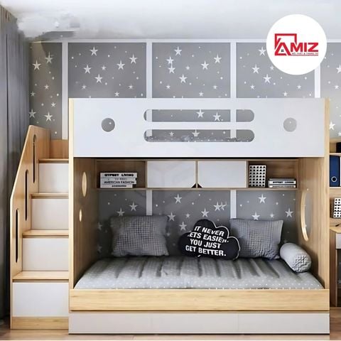 Giường Tầng Người Lớn Mang Phong Cách Hiện Đại, AMIZ NỘI THẤT & TRANG TRÍ GT285