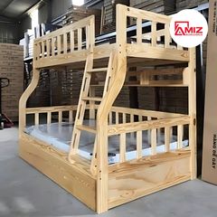 Giường 2 Tầng AMIZ NỘI THẤT & TRANG TRÍ Kèm 2 Hộc Kéo Cao Cấp Angel