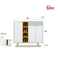 Tủ Giày Cao Cấp AMIZ NỘI THẤT & TRANG TRÍ, Tg-A135