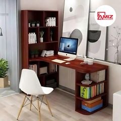Bàn Học/Làm Việc Tích Hợp Kệ Sách BLV-01, AMIZ NỘI THẤT & TRANG TRÍ