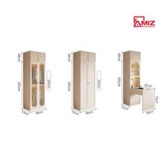 Tủ Quần Áo cao cấp AMIZ NỘI THẤT & TRANG TRÍ Tqa-392