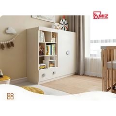 Combo 2 tủ quần áo đa năng thiết kế hiện đại cho bé, AMIZ NỘI THẤT & TRANG TRÍ -TQA 515