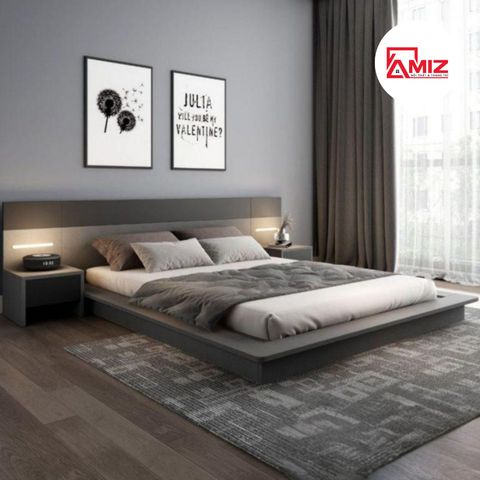 Giường Ngủ Hiện Đại Bắc Âu AMIZ NỘI THẤT & TRANG TRÍ, AMIZ-006