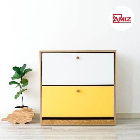 Tủ Giày AMIZ NỘI THẤT & TRANG TRÍ Thông Minh 2 Cánh Lật No-280