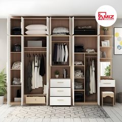 Tủ Quần Áo cao cấp AMIZ NỘI THẤT & TRANG TRÍ Phong Cách Bắc Âu Q-516