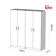 Tủ quần áo AMIZ NỘI THẤT & TRANG TRÍ cho bé Brannew