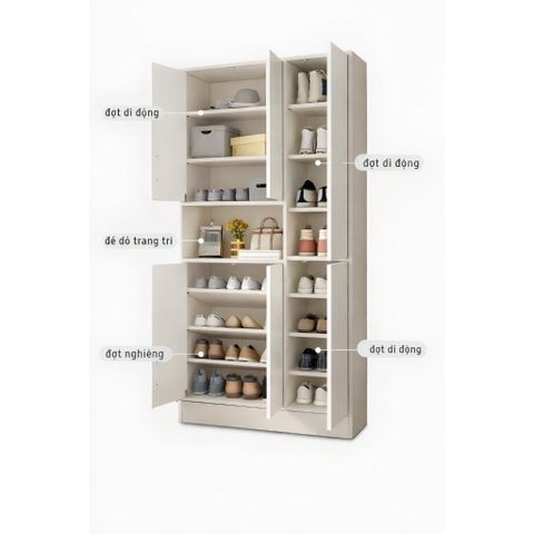 Tủ Giày cao cấp AMIZ NỘI THẤT & TRANG TRÍ Hiện Đại No-180