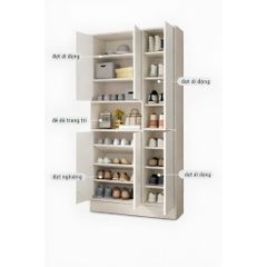 Tủ Giày cao cấp AMIZ NỘI THẤT & TRANG TRÍ Hiện Đại No-180