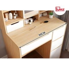 Bàn Phấn Tiện Dụng Bằng Gỗ Công Nghiệp AMIZ NỘI THẤT & TRANG TRÍ AMIZ-028