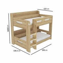 Giường 2 Tầng AMIZ NỘI THẤT & TRANG TRÍ Hiện Đại Gt079