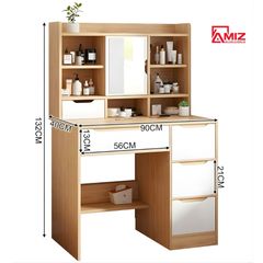Bàn Phấn Tiện Dụng Bằng Gỗ Công Nghiệp AMIZ NỘI THẤT & TRANG TRÍ AMIZ-028