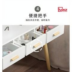 Bàn Trang Điểm Đẹp Thiết Kế Đơn Giản AMIZ NỘI THẤT & TRANG TRÍ, AMIZ-025