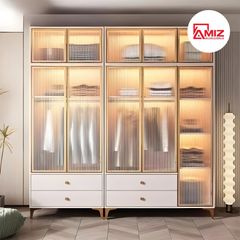 Tủ Quần Áo cao cấp AMIZ NỘI THẤT & TRANG TRÍ Nhôm Kính Hiện Đại Tqa-087