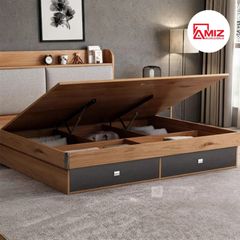 Giường ngủ nhỏ gọn phong cách Bắc Âu AMIZ NỘI THẤT & TRANG TRÍ, AMIZ- 016
