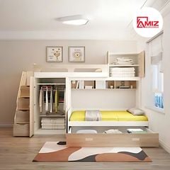 Giường tầng cao cấp AMIZ NỘI THẤT & TRANG TRÍ Đa Chức năng - Gt589