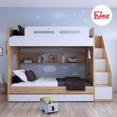 Giường Tầng Hiện Đại AMIZ NỘI THẤT & TRANG TRÍ AMIZ- GT286 Đầy Đủ Kích Thước & Màu sắc