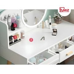 Bàn Trang Điểm Đẹp Thiết Kế Đơn Giản AMIZ NỘI THẤT & TRANG TRÍ, AMIZ-025