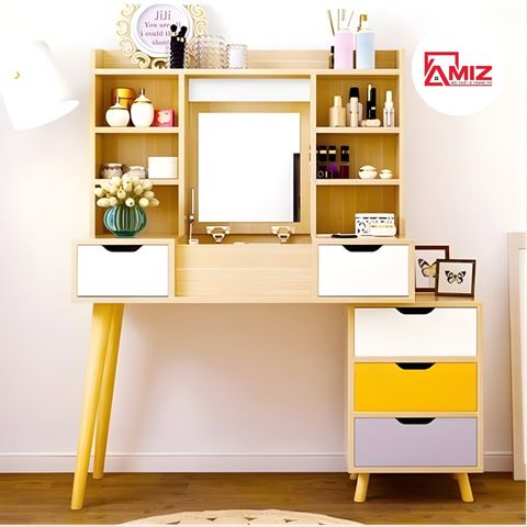 Bàn Trang Điểm Đẹp Thiết Kế Tiện Dụng AMIZ-034, AMIZ NỘI THẤT & TRANG TRÍ