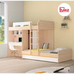 Giường Tầng cao cấp AMIZ NỘI THẤT & TRANG TRÍ Thông Minh Gt473