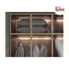 Tủ kính quần áo cao cấp AMIZ NỘI THẤT & TRANG TRÍ thiết kế thời trang Amiz-013