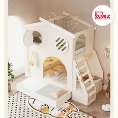 Giường tầng trẻ em phong cách dễ thương AMIZ NỘI THẤT & TRANG TRÍ - GT015