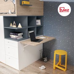 Giường Tầng Cao Cấp AMIZ NỘI THẤT & TRANG TRÍ, Thông Minh Đa Năng Cho Bé Gt009