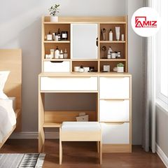 Bàn Phấn Tiện Dụng Bằng Gỗ Công Nghiệp AMIZ NỘI THẤT & TRANG TRÍ AMIZ-028