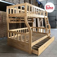 Giường 3 Tầng cao cấp AMIZ NỘI THẤT & TRANG TRÍ Angel - (1m/1m2 - 1m2/1m4)