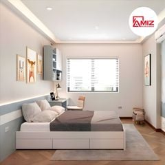 Thiết kế nội thất phòng ngủ bé trai hiện đại AMIZ NỘI THẤT & TRANG TRÍ- BT003