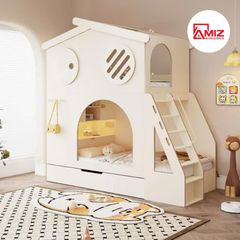 Giường tầng trẻ em phong cách dễ thương AMIZ NỘI THẤT & TRANG TRÍ - GT015