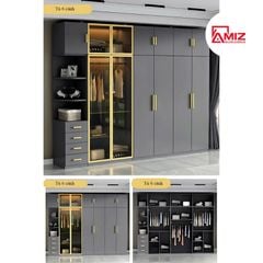 Tủ đựng quần áo AMIZ NỘI THẤT & TRANG TRÍ phong cách tối giản Amiz-005