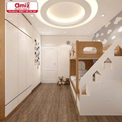 Combo Phòng Ngủ Cho Bé Trai  Tích Hợp Giường Tầng – BT50