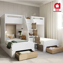 Gường ngủ 3 tầng cho bé hiện đại Amiz - GT010