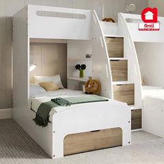 Gường ngủ 3 tầng cho bé hiện đại Amiz - GT010