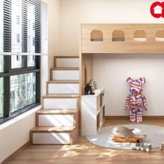 Combo phòng ngủ bé trai  Hideaway Loft Bed