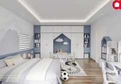 Thiết Kế Phòng Ngủ Cho Con Trai BT51