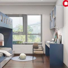 Thiết kế nội thất phòng ngủ bé trai hiện đại Amiz - BT004