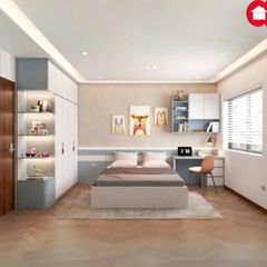 Thiết kế nội thất phòng ngủ bé trai hiện đại Amiz- BT003