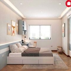 Thiết kế nội thất phòng ngủ bé trai hiện đại Amiz- BT003