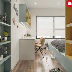 Thiết kế nội thất phòng ngủ bé trai hiện đại Amiz- BT001