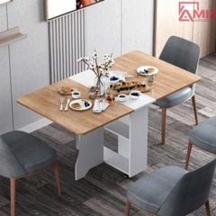 Bàn Ăn Thông Minh Xếp Gọn Có Bánh Xe BAX-24