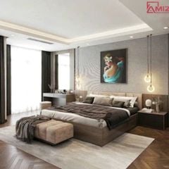 Combo nội thất phòng ngủ hiện đại Amiz - CB004