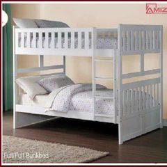 Giường Tầng ASAKA  (1m -1m ) Gỗ Tự Nhiên ( Có ngăn kéo )