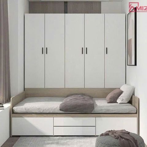 Giường Ngủ Kết Hợp Tủ Quần Áo GNT-259