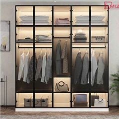 Tủ áo cánh kính đẹp thời trang AMZI-004
