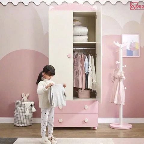 Tủ Áo Cho Bé Gái TQA-G63