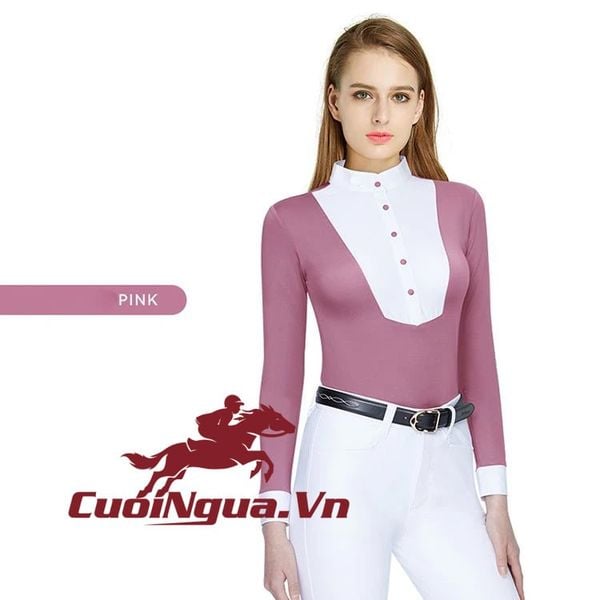 Áo polo cưỡi ngựa nữ